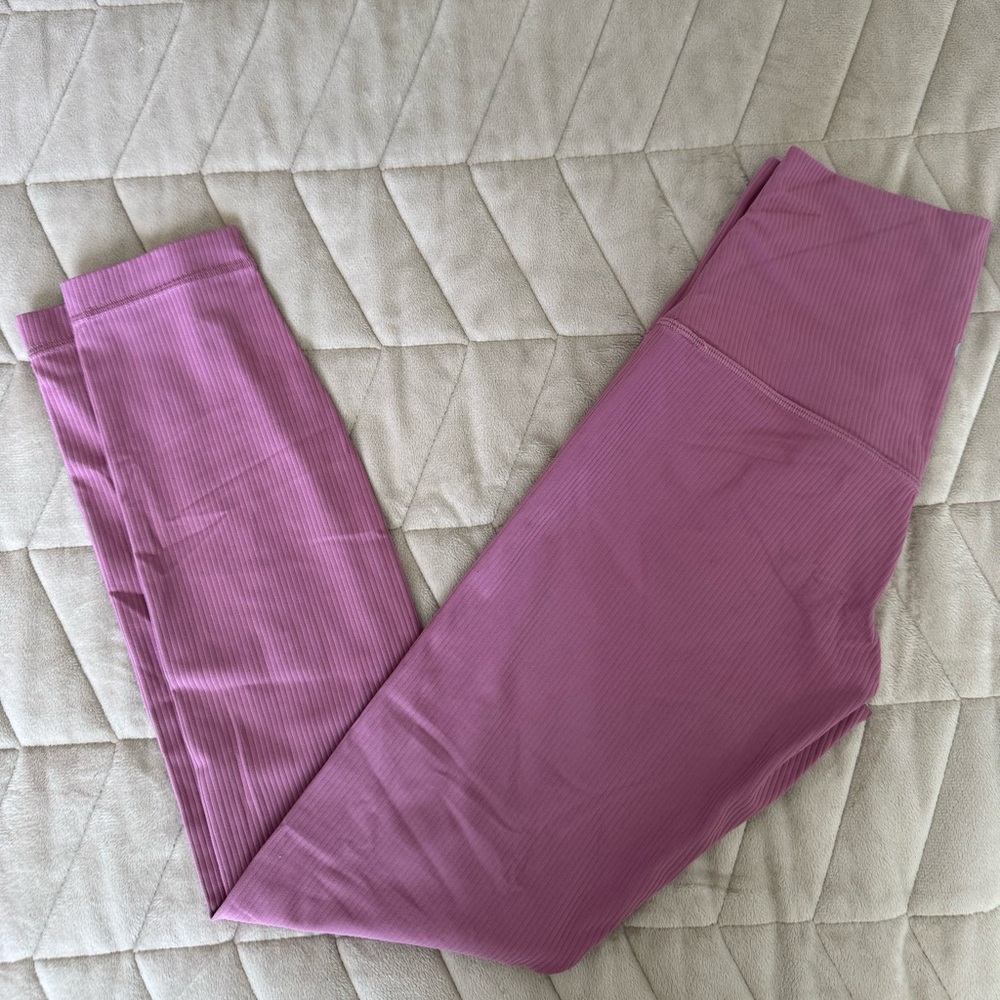 Lululemon Align Ribbed High Rise 25” - Picture 2 of 5